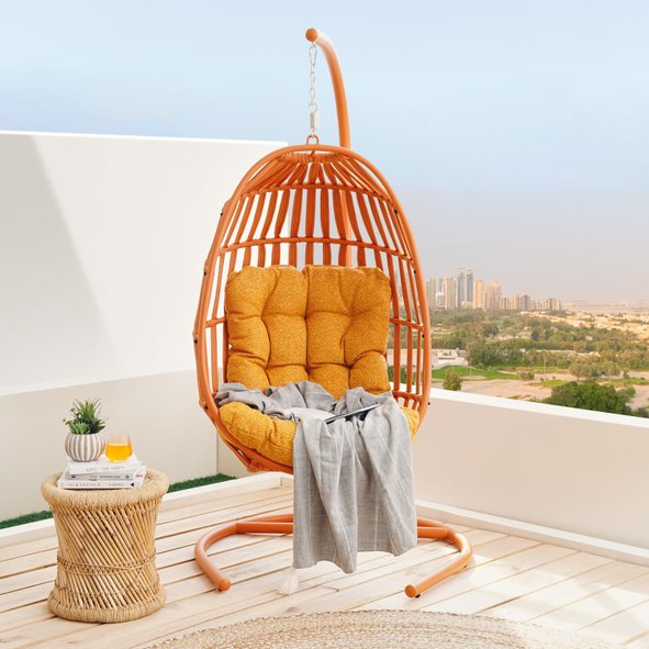 NOBLENOVA SINGLE SEATER SWING ORANGE